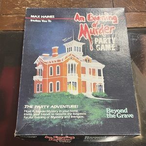 Vintage Murder Mystery game